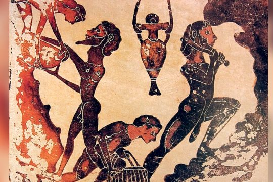 Κορινθιακό πλακίδιο 6ου αιώνα π.X.